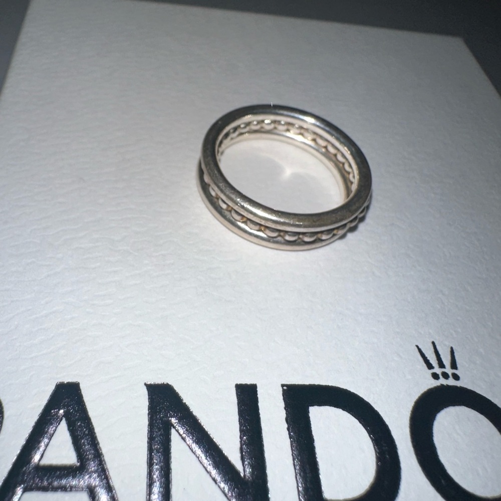 Pandora 925 Silver Stackable Rings - image 2